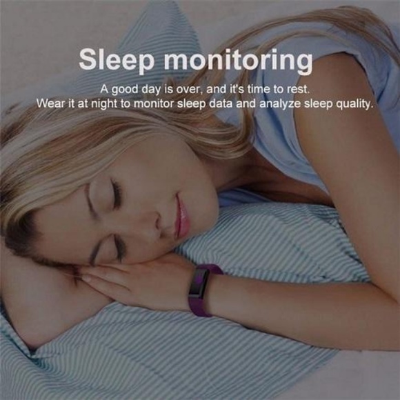 Smart Bracelet,Waterproof Fitness Tracker Heart - Picture 6 of 8